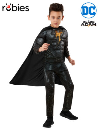 BLACK ADAM COSTUME, CHILD