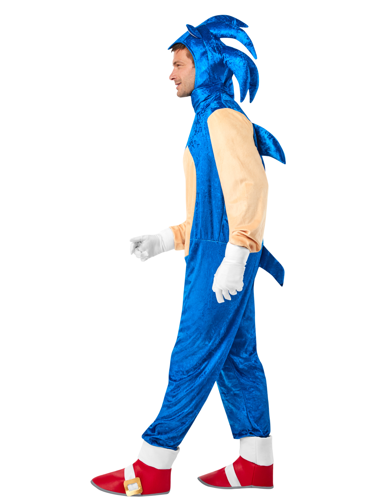 SONIC THE HEDGEHOG COSTUME, ADULT - Image 4