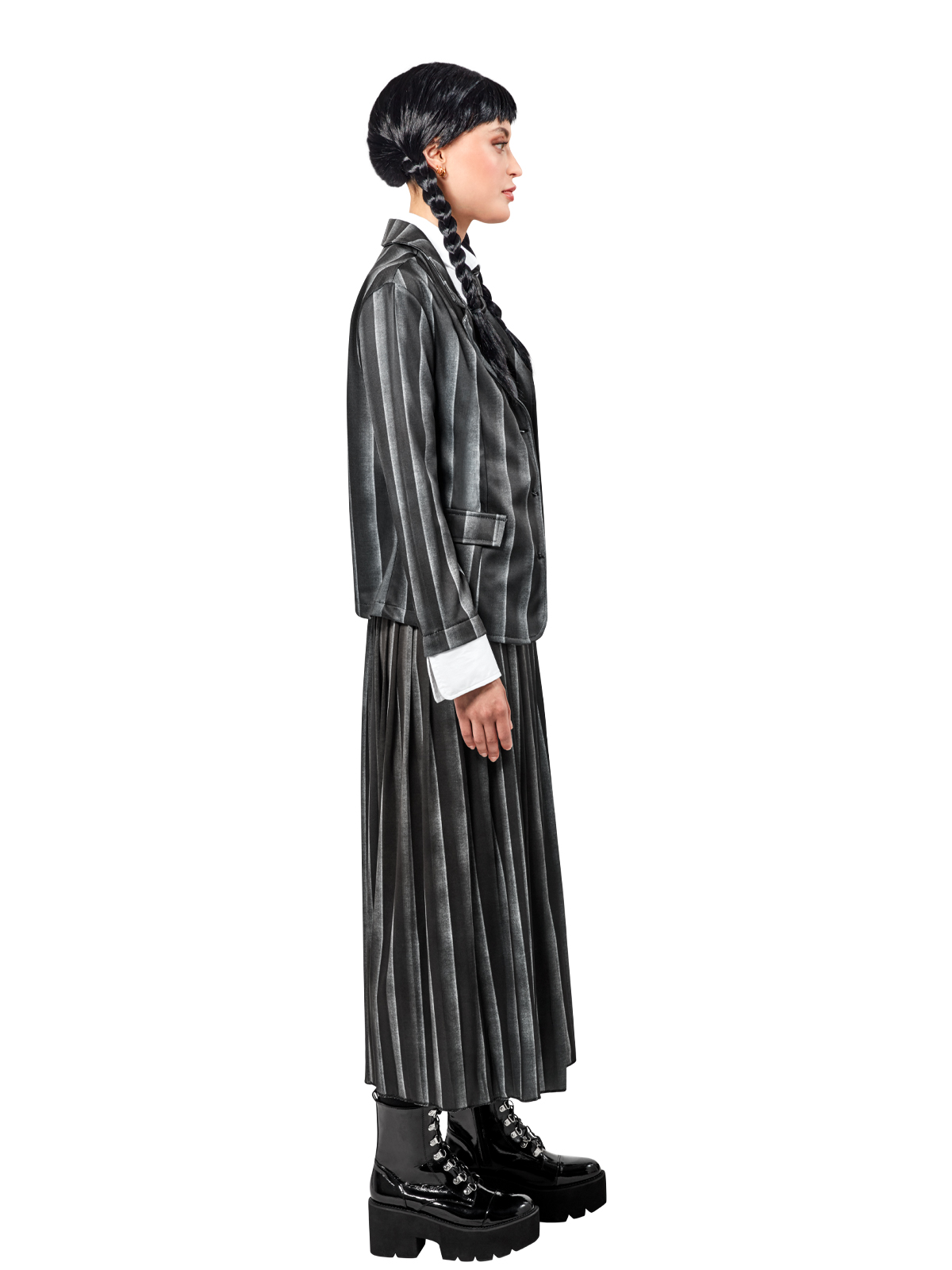 WEDNESDAY NEVERMORE DELUXE BLACK COSTUME (NETFLIX), ADULT - Image 2