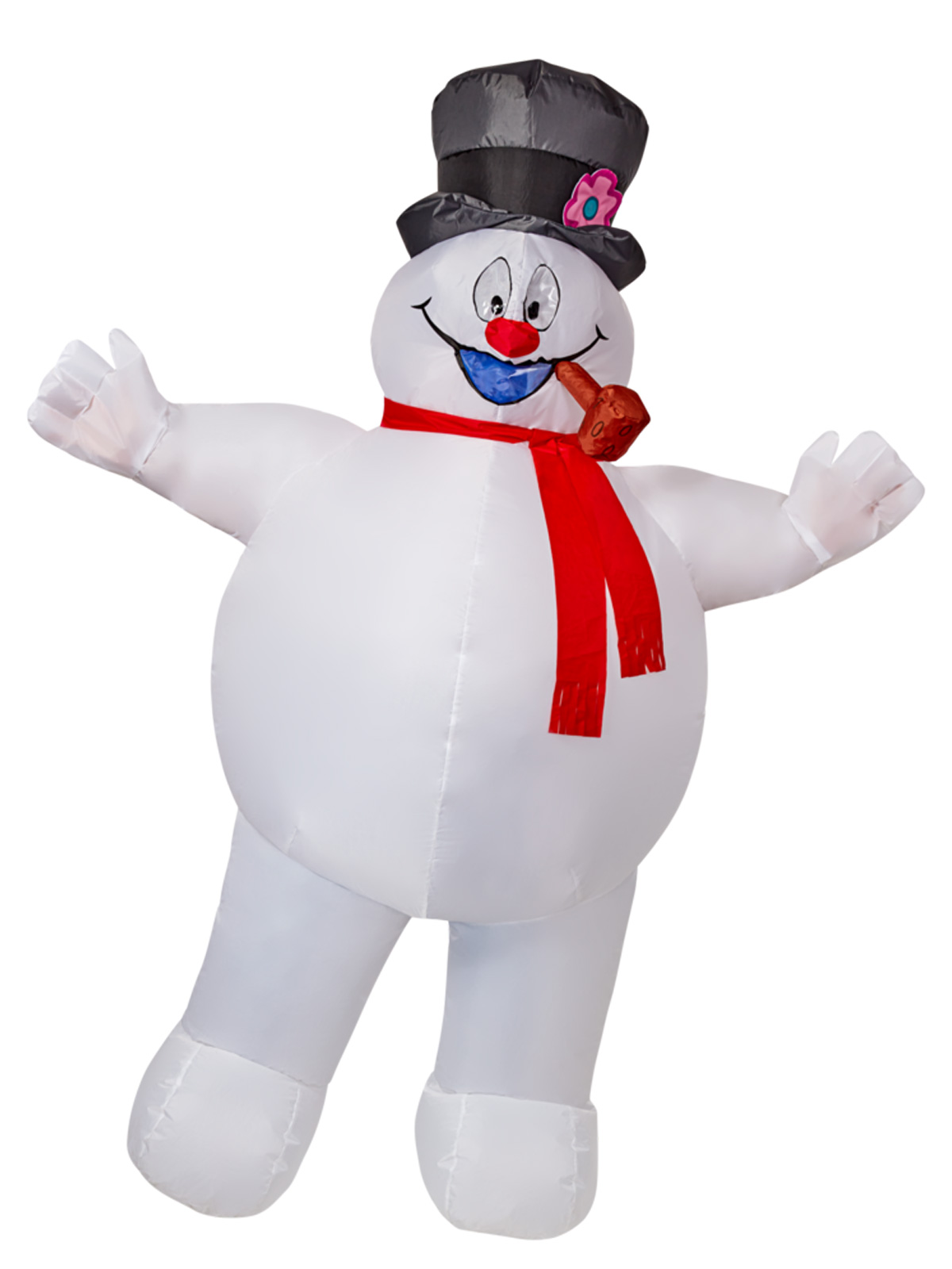 FROSTY THE SNOWMAN INFLATABLE COSTUME, ADULT - Image 2