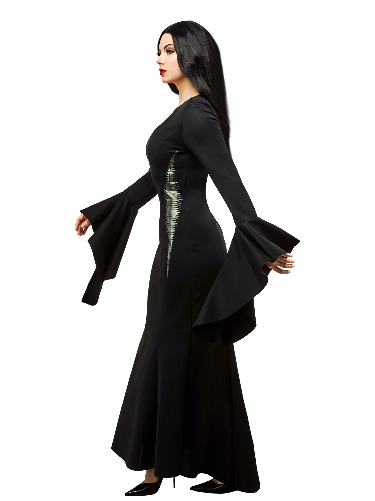 MORTICIA DELUXE COSTUME (WEDNESDAY), ADULT - Image 2