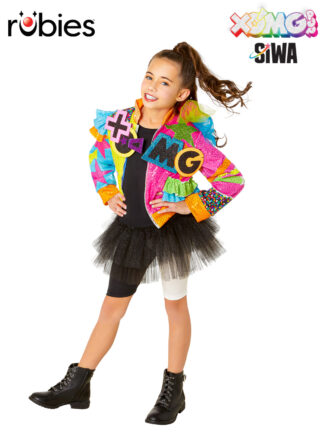 XOMG POP GIRLS COSTUME, CHILD