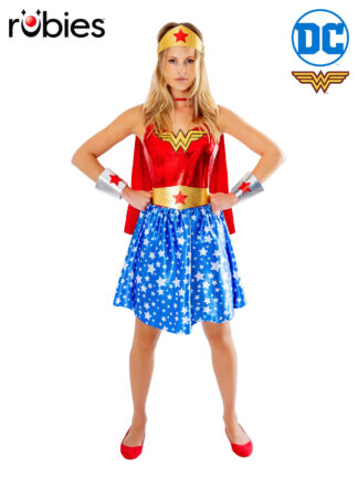 WONDER WOMAN DELUXE COSTUME, ADULT