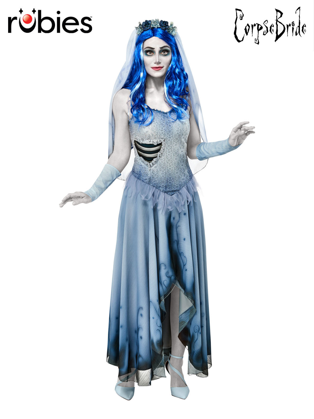 EMILY - CORPSE BRIDE COSTUME. ADULT