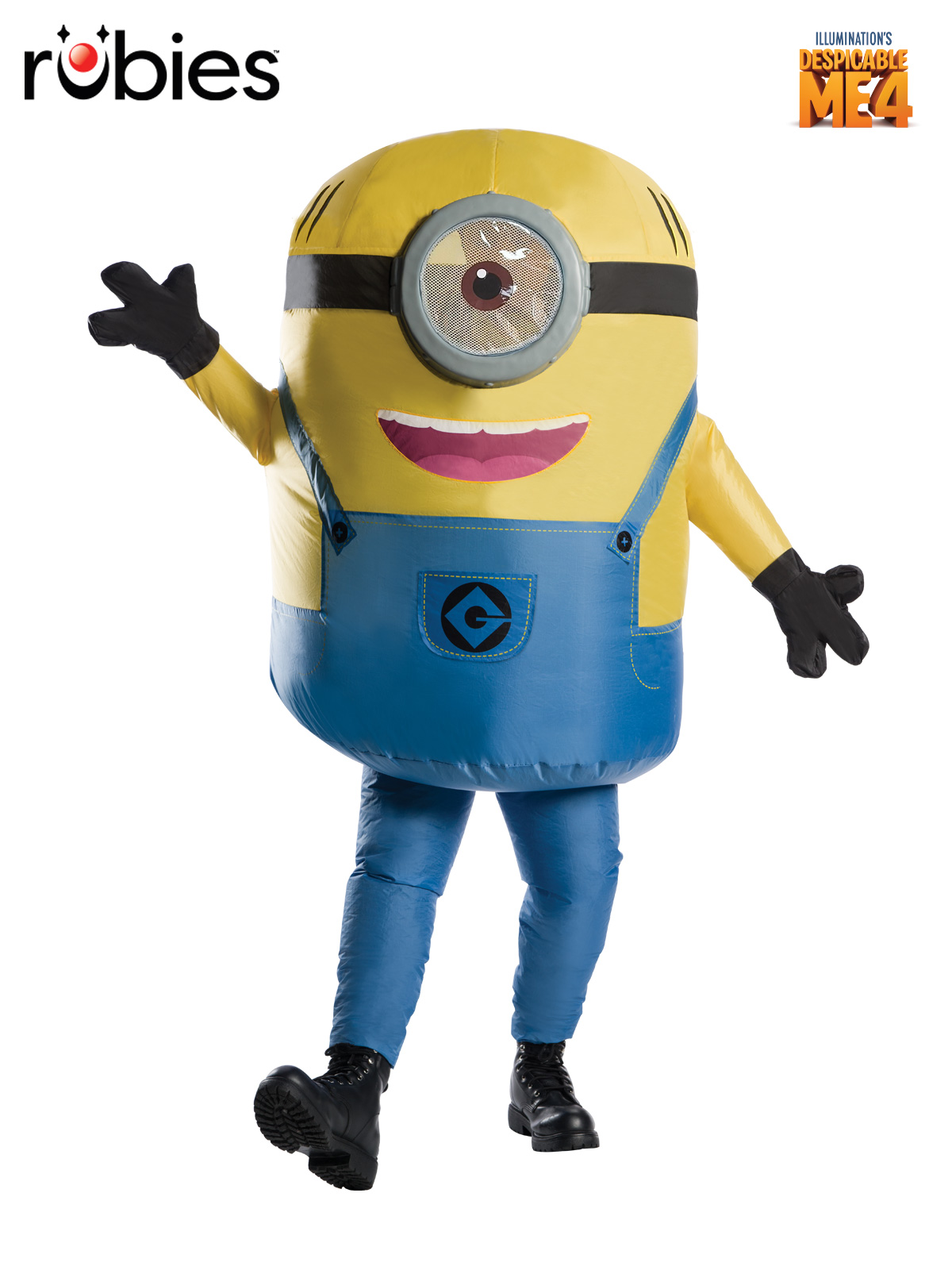 MINION DESPICABLE ME 4 INFLATABLE COSTUME, ADULT