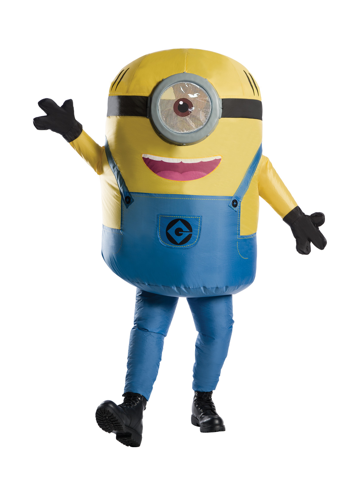 MINION DESPICABLE ME 4 INFLATABLE COSTUME, ADULT - Image 2