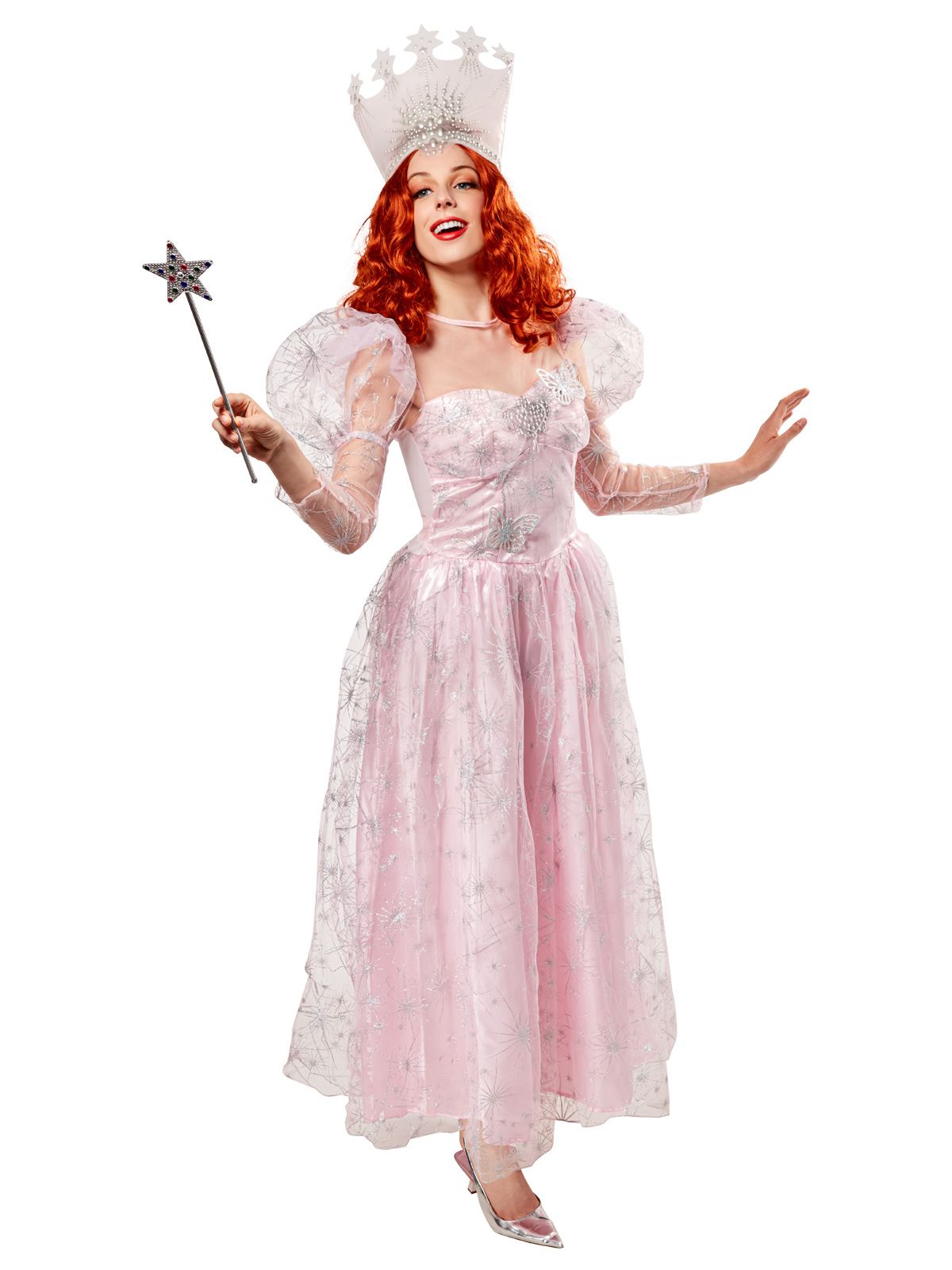 GLINDA DELUXE WIZARD OF OZ COSTUME, ADULT - Image 2