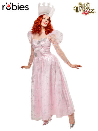 GLINDA DELUXE WIZARD OF OZ COSTUME, ADULT