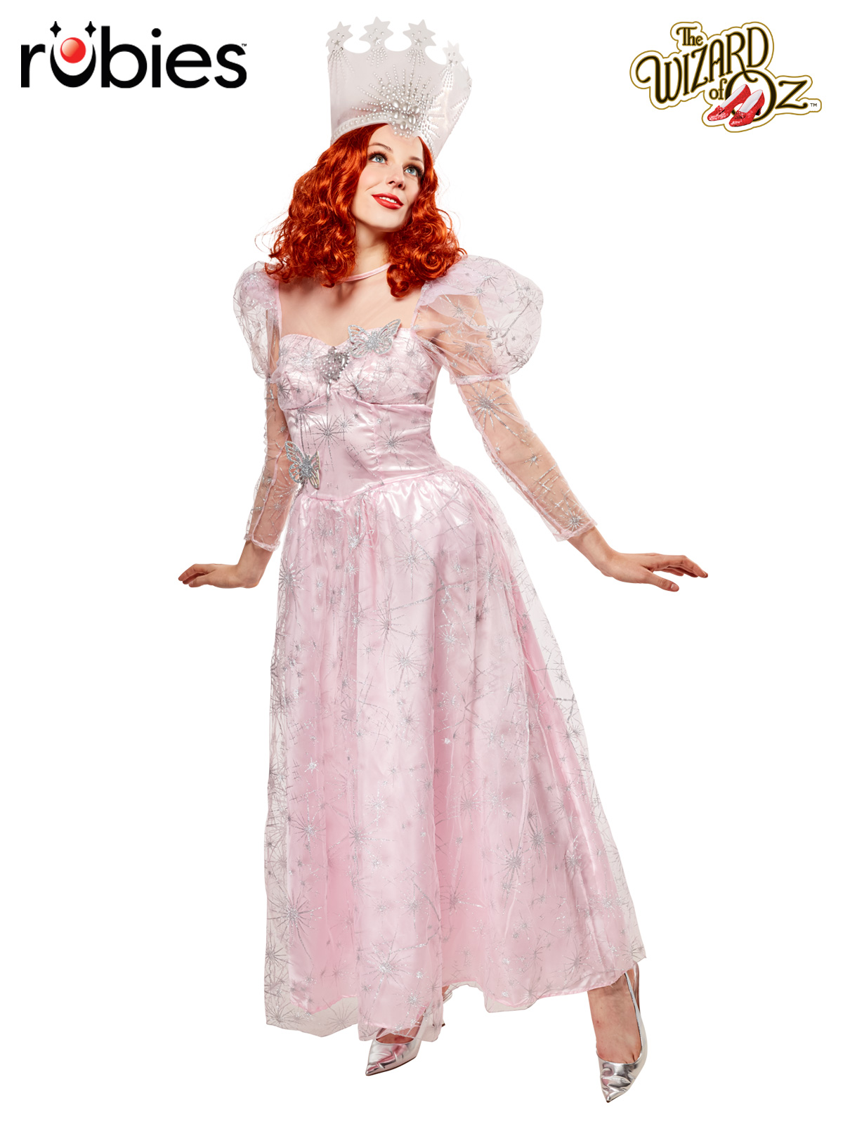 GLINDA DELUXE WIZARD OF OZ COSTUME, ADULT