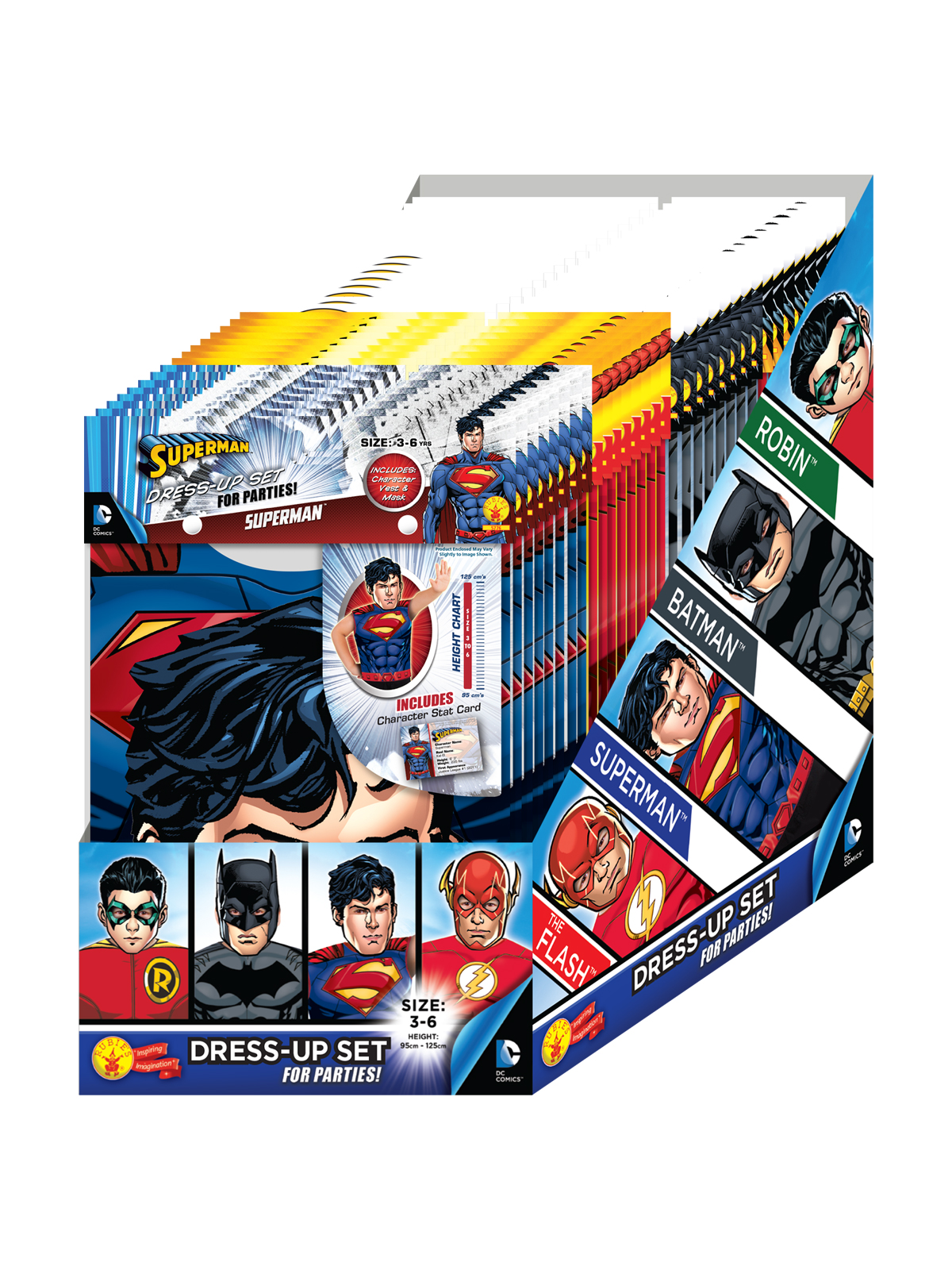 DC COMICS BOYS PARTYTIME ASST 32 PACK, CHILD - Image 2
