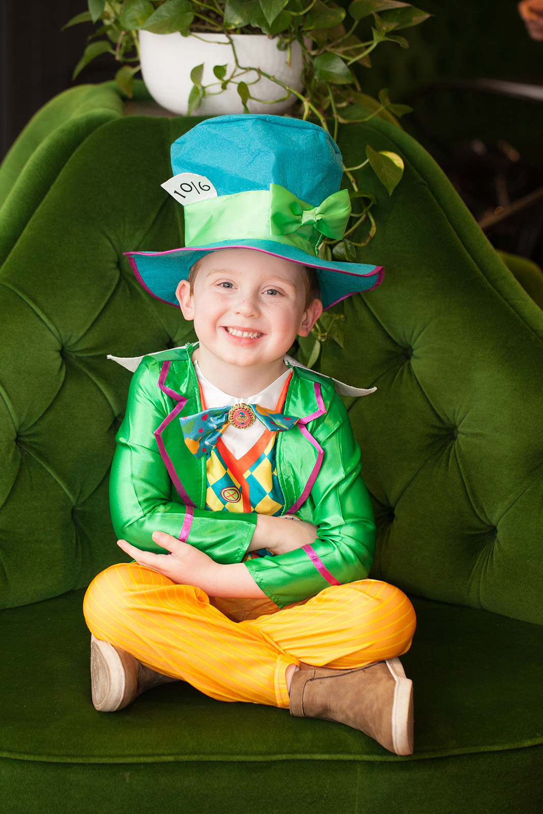 MAD HATTER BOYS DELUXE COSTUME (LARGE POLYBAG), CHILD - Image 3