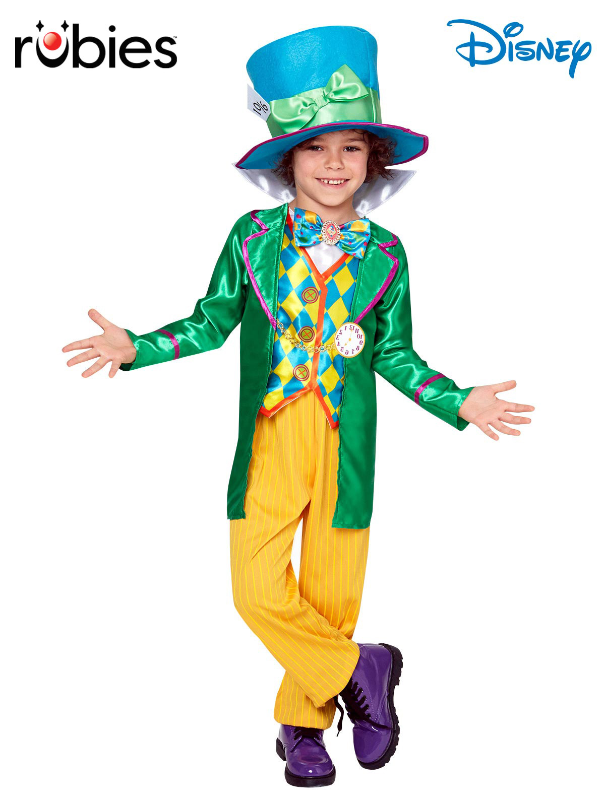 MAD HATTER BOYS DELUXE COSTUME (LARGE POLYBAG), CHILD