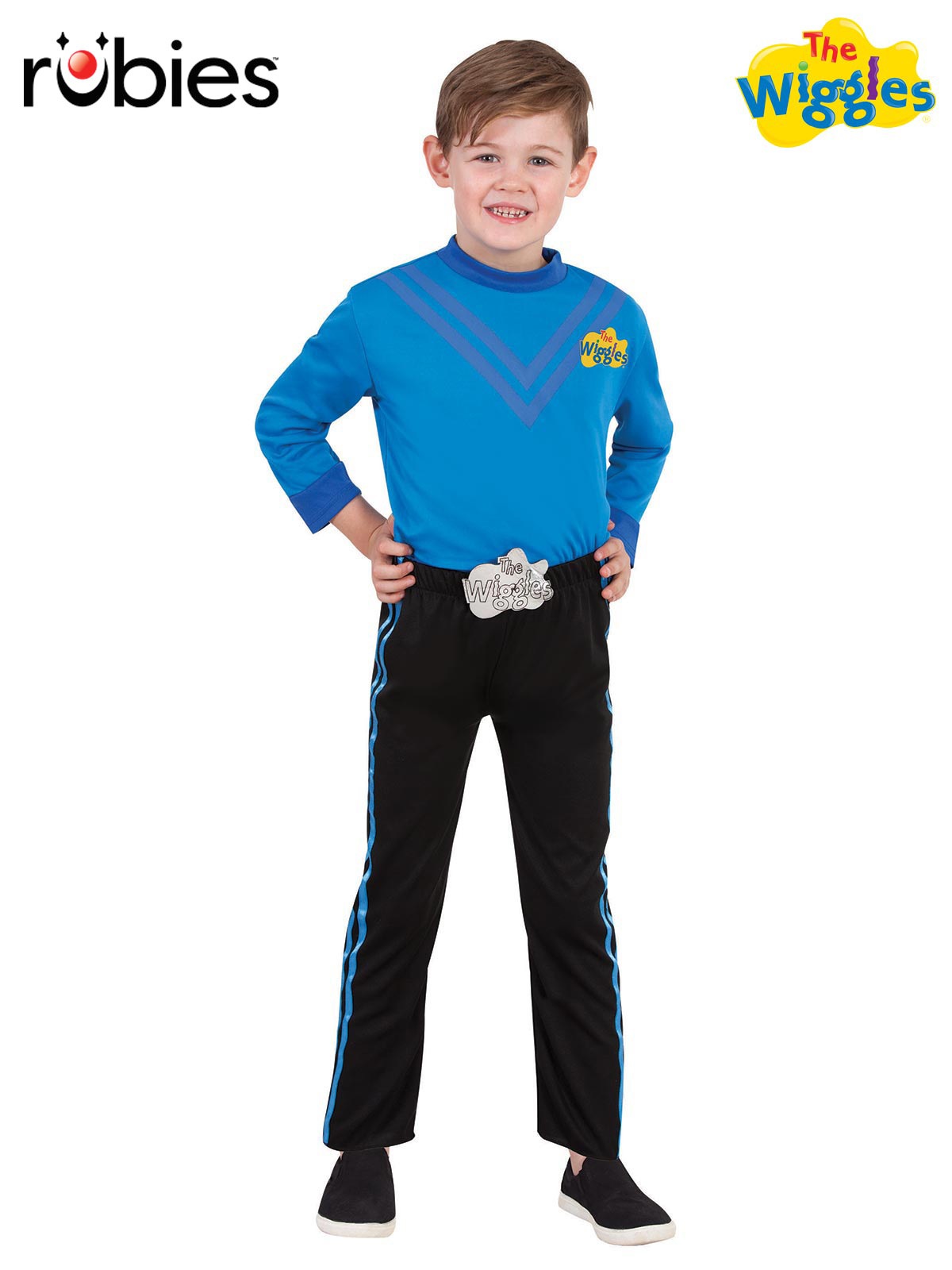 BLUE WIGGLE DELUXE COSTUME (POLYBAG), CHILD