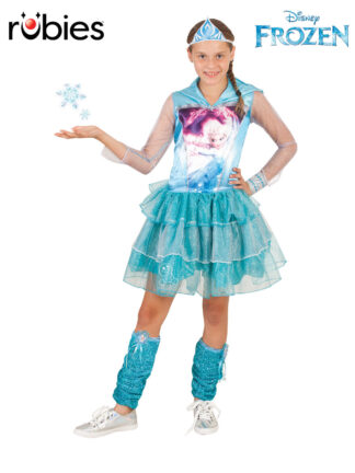 ELSA HOODED DRESS, CHILD
