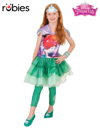 ARIEL HOODED DRESS, CHILD