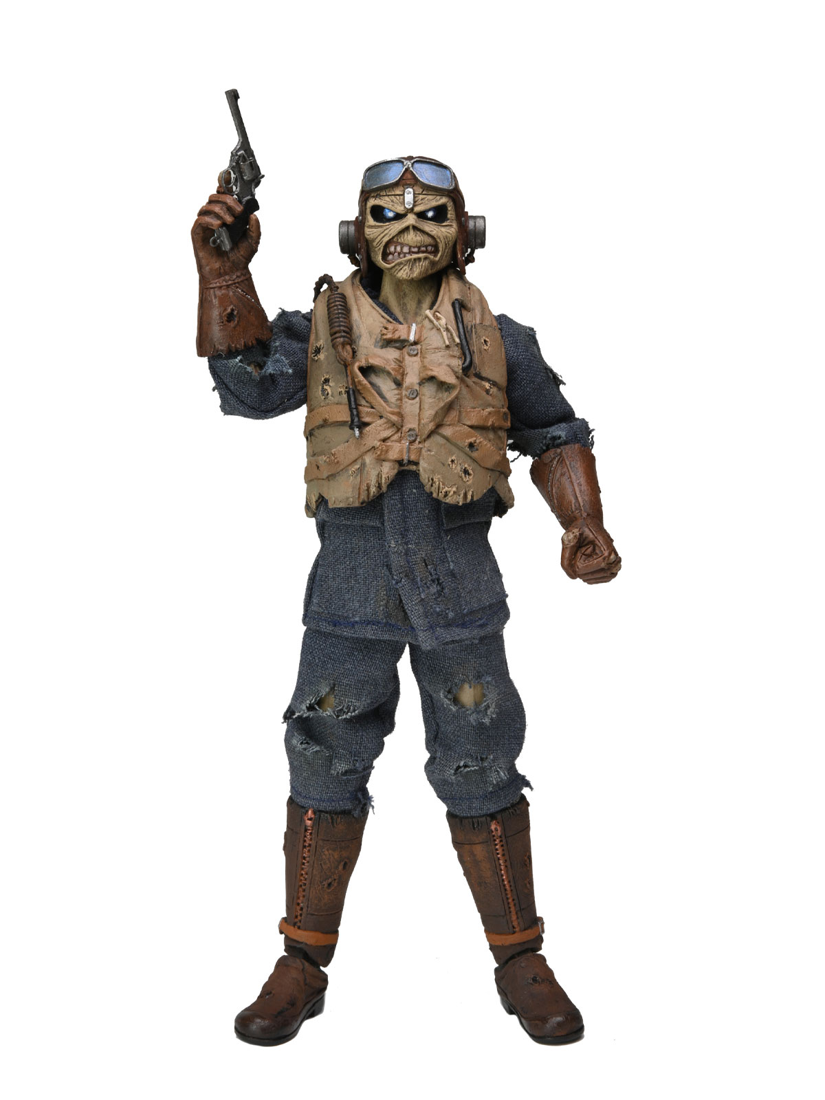 IRON MAIDEN EDDIE 'ACES HIGH' 8" CLOTHED FIGURE