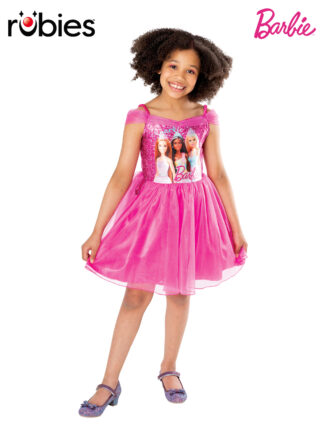 BARBIE & FRIENDS PINK COSTUME - SIZE 4-6