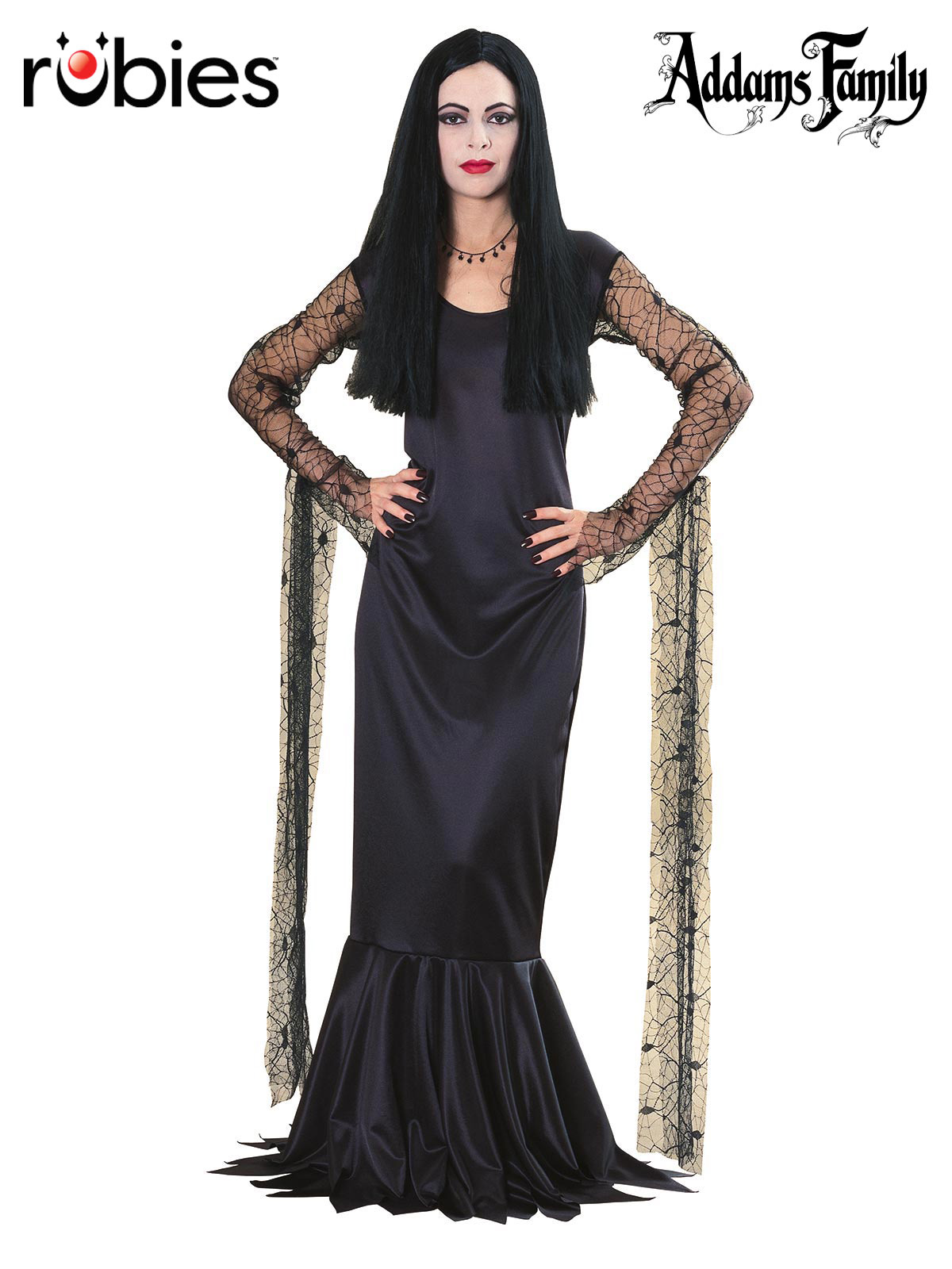 MORTICIA ADDAMS COSTUME, ADULT