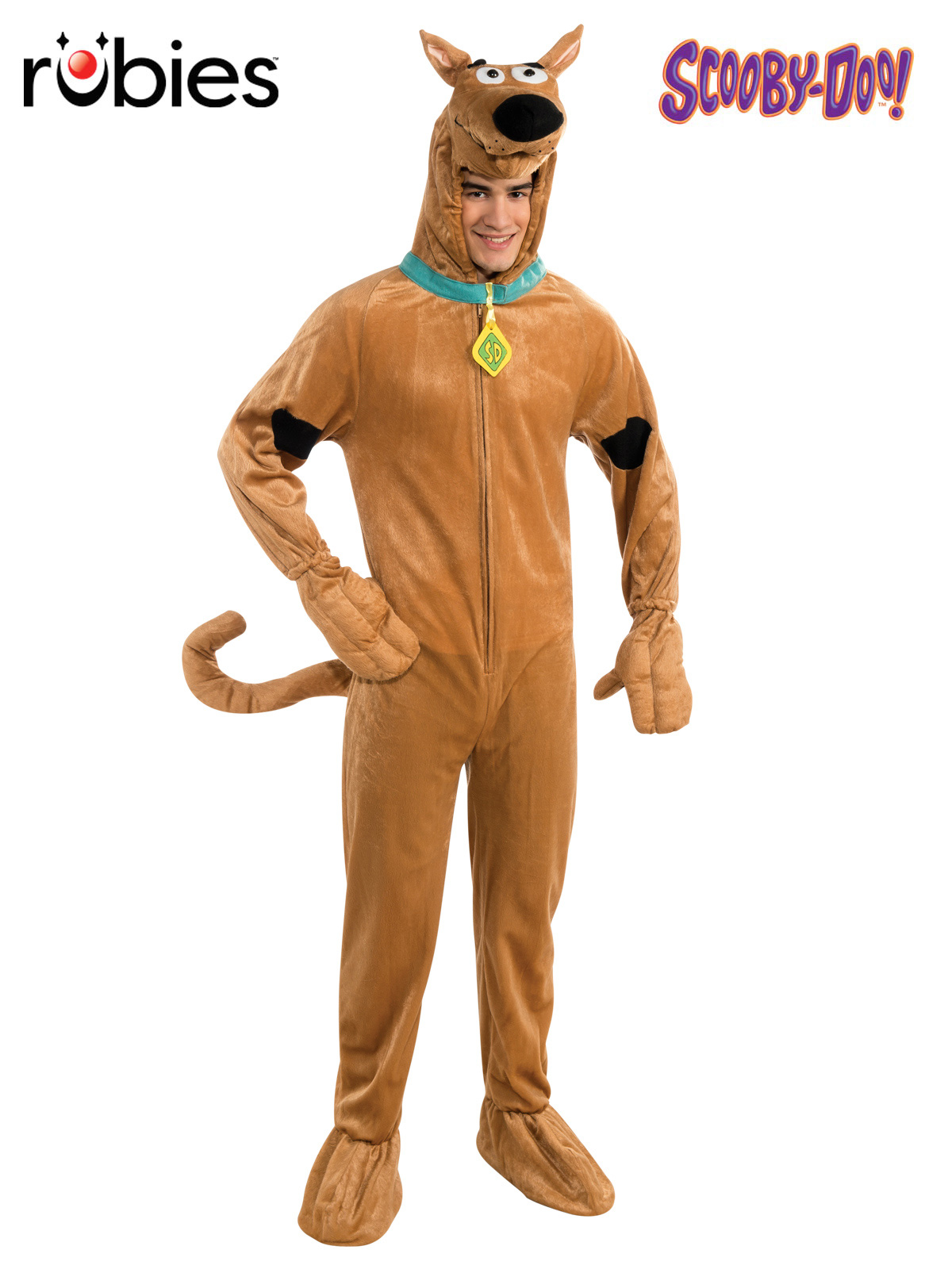 SCOOBY-DOO DELUXE COSTUME, ADULT