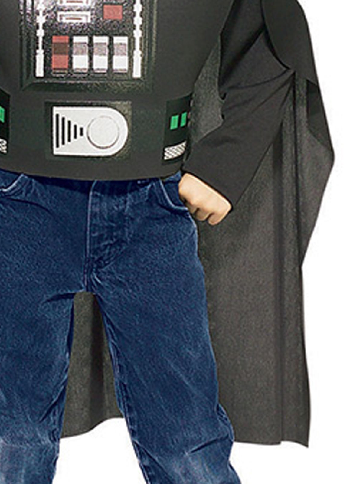 DARTH VADER COSTUME TOP, MASK & LIGHTSABER SET - CHILD - Image 2