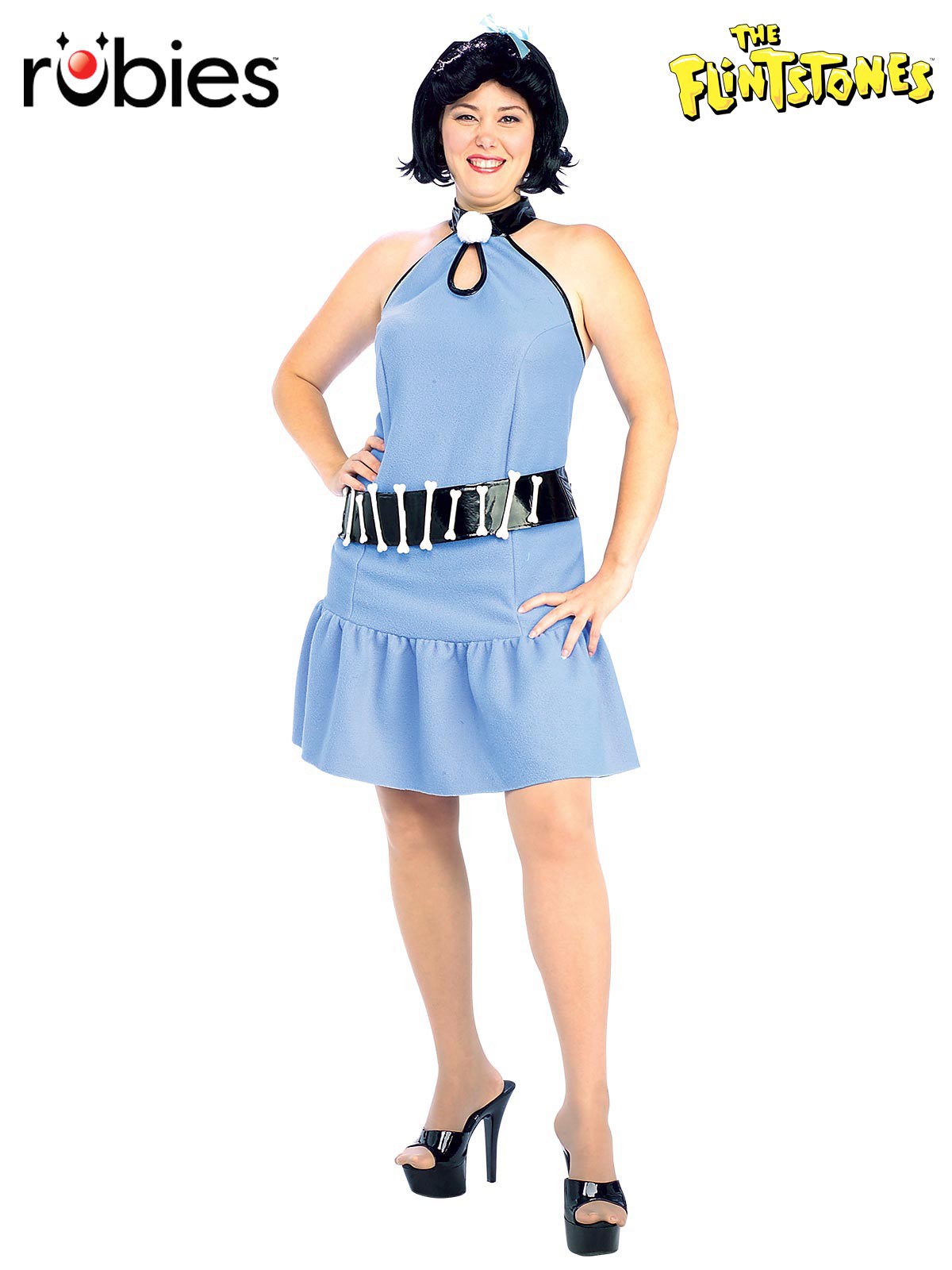 BETTY RUBBLE PLUS COSTUME, ADULT