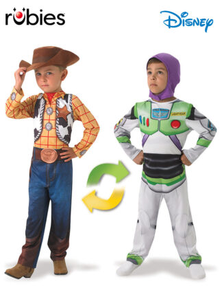 BUZZ TO WOODY LIGHTYEAR DELUXE REVERSIBLE, CHILD