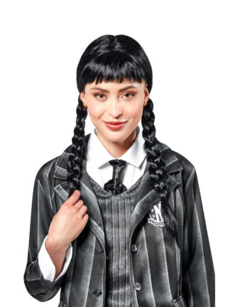 WEDNESDAY WIG (NETFLLIX SERIES) - ADULT