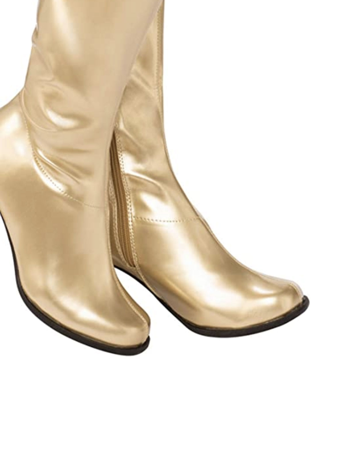 GO GO BOOTS, GOLD - ADULT - Image 2