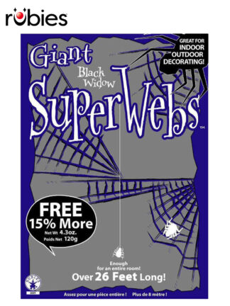 SPIDER WEBBING GIANT 8M - GREEN GLOW