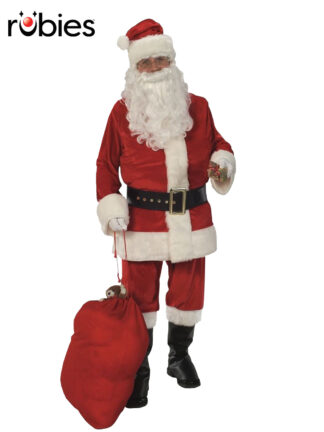 SANTA SUIT VELVET, ADULT