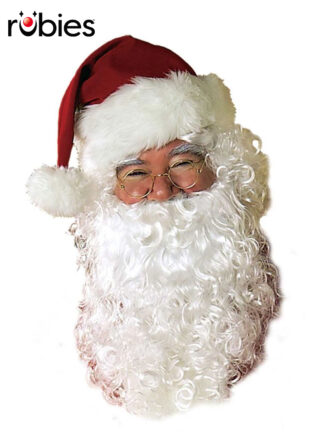SANTA BEARD & WIG SET - ADULT