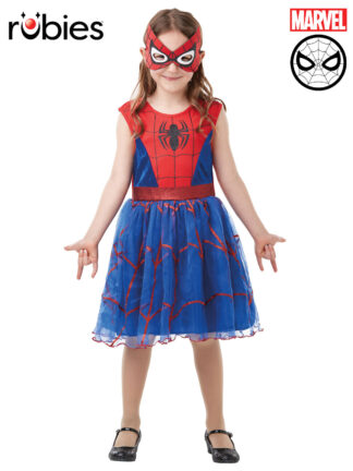 SPIDER-GIRL DELUXE TUTU COSTUME - SIZE 9-10 YRS