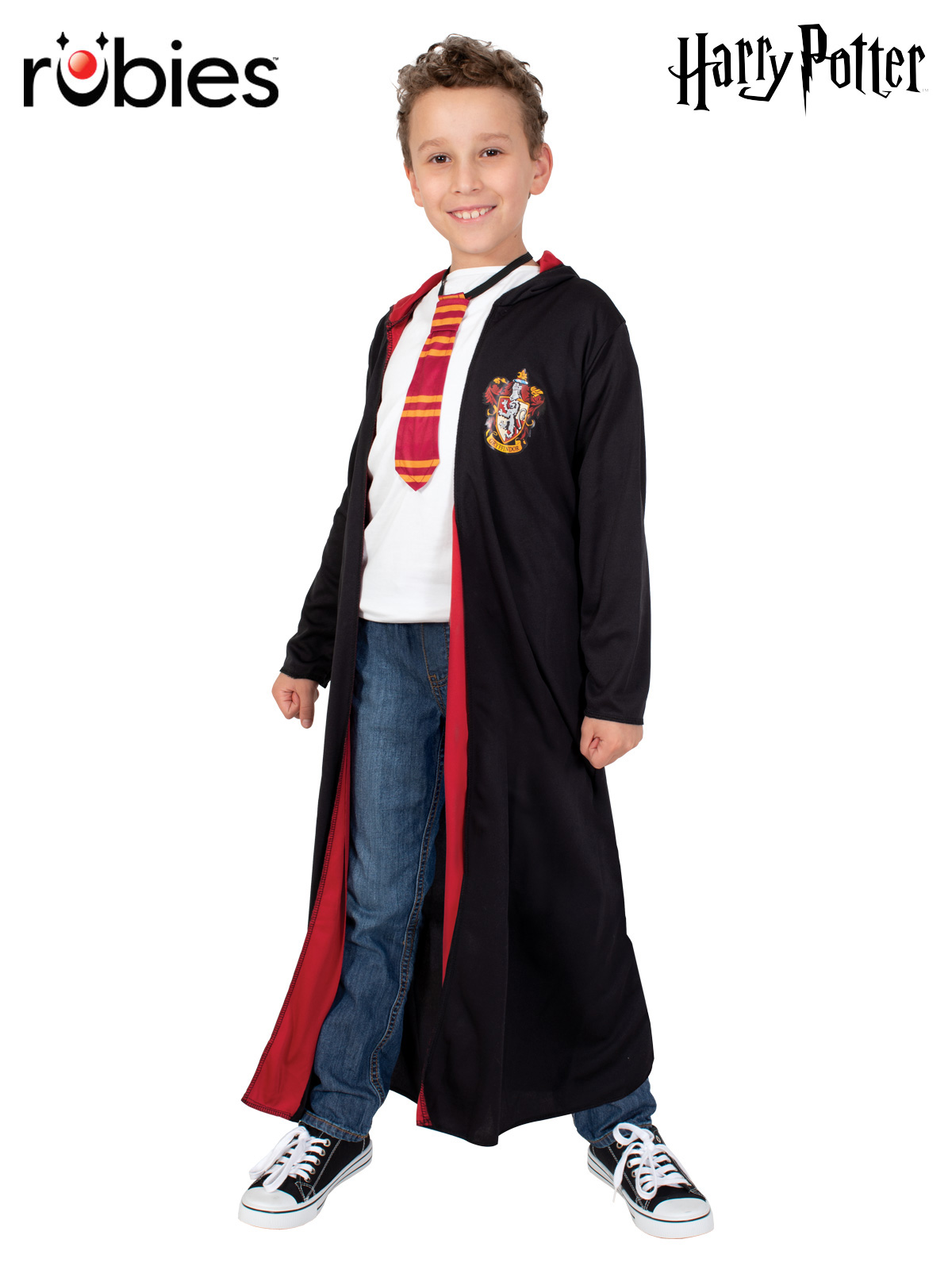 HARRY POTTER HOODED ROBE & TIE SET, CHILD