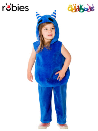 ODDBODS POGO BLUE MONSTER COSTUME, CHILD