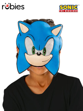 SONIC THE HEDGEHOG 1/2 MASK - CHILD