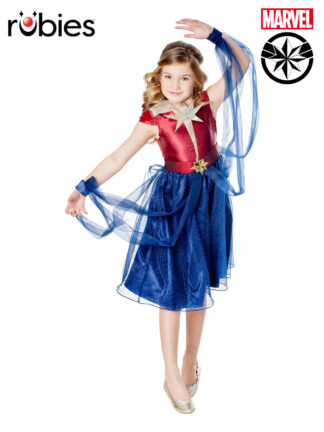 CAPTAIN MARVEL THE MARVELS DRESS, CHILD