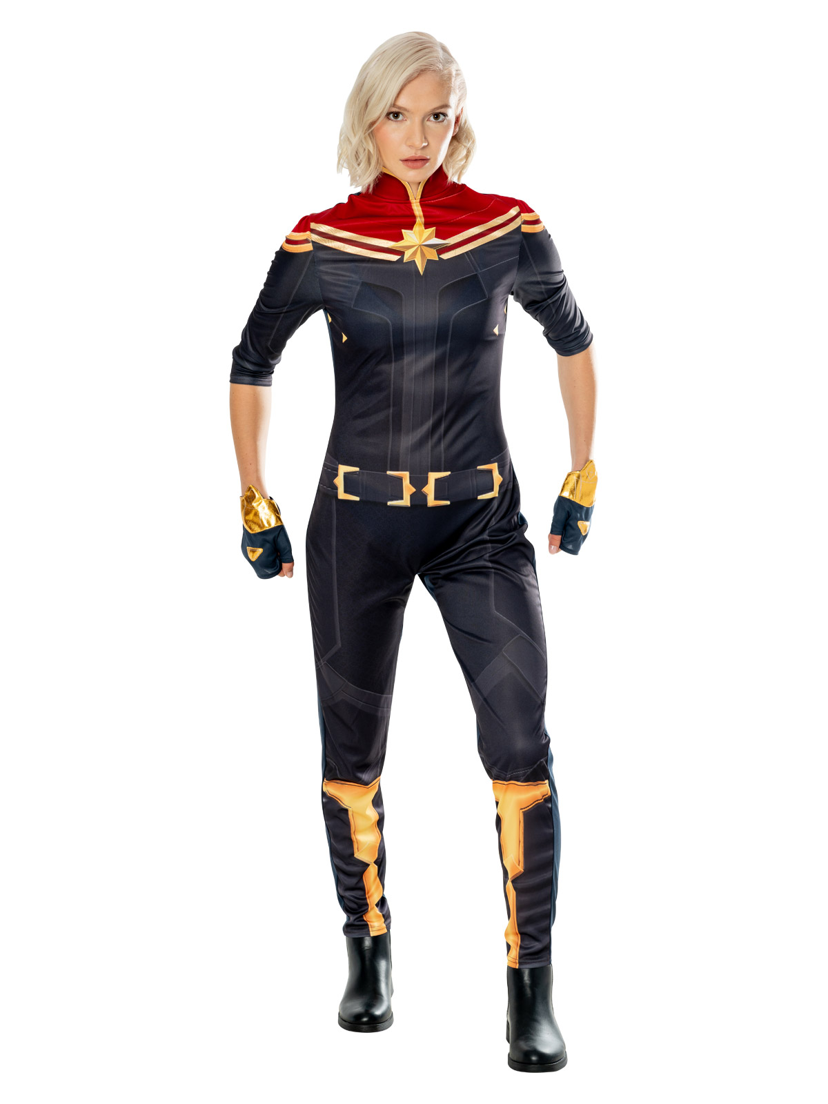 CAPTAIN MARVEL THE MARVELS DELUXE COSTUME, ADULT - Image 2