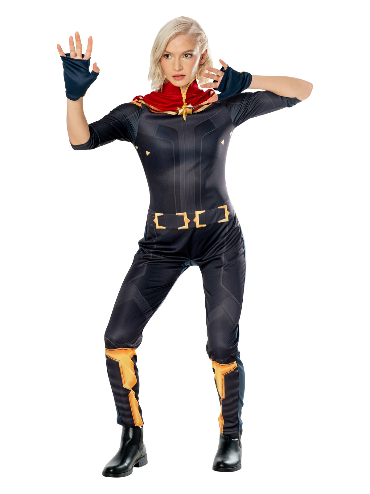 CAPTAIN MARVEL THE MARVELS DELUXE COSTUME, ADULT - Image 3