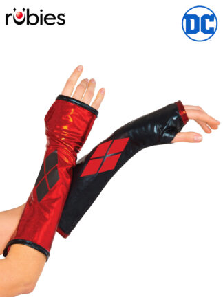 HARLEY QUINN GAUNTLETS - ADULT