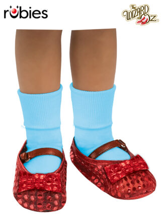 DOROTHY SEQUIN SHOE COVERS CHILD - SIZE 11-13 US