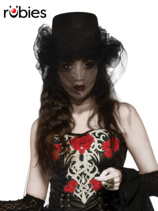 HEART OF DARKNESS TOP HAT - ADULT