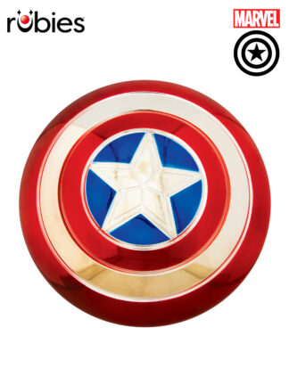 CAPTAIN AMERICA ELECTROPLATED METALLIC 12" SHIELD