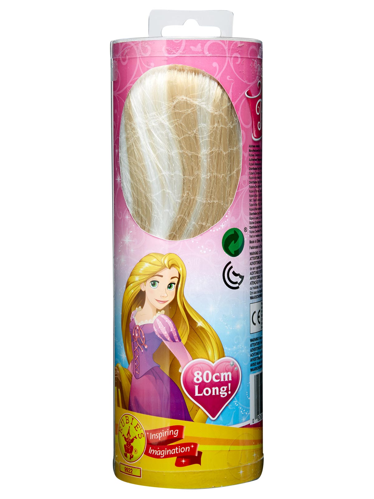 RAPUNZEL GLOW IN THE DARK WIG - CHILD - Image 2