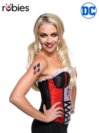 HARLEY QUINN GLITTER TATTOO