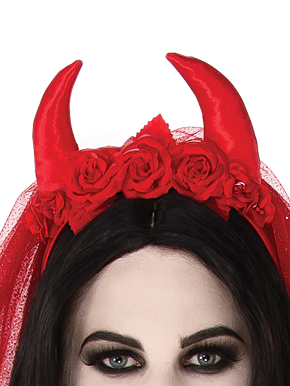 VILLAINOUS VEIL HEADPIECE - ADULT - Image 3