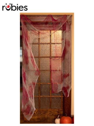 BLOODY GAUZE DRAPE CURTAIN
