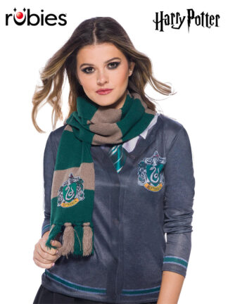 SLYTHERIN DELUXE SCARF, CHILD