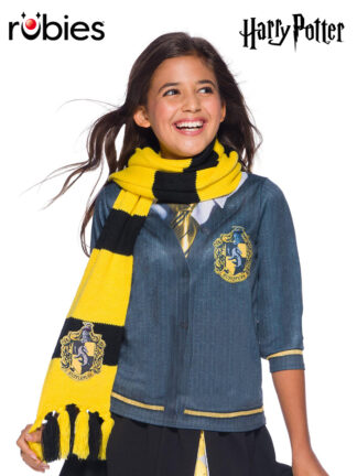 HUFFLEPUFF DELUXE SCARF, CHILD
