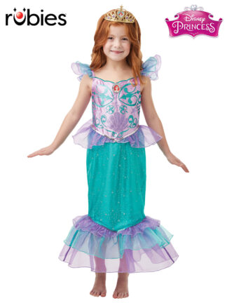 ARIEL GLITTER & SPARKLE COSTUME, CHILD