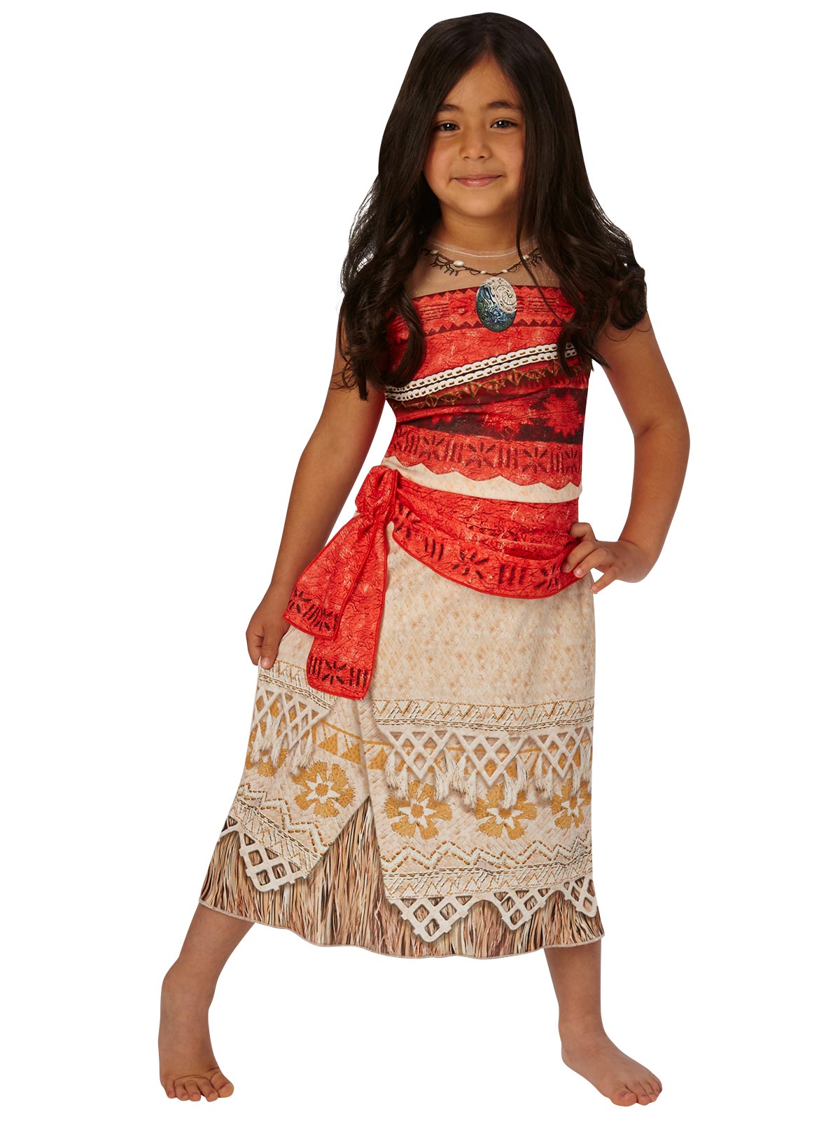 MOANA CHILD COSTUME - SIZE 4-6 - Image 2
